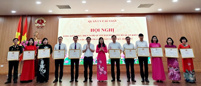 Cầu Giấy bứt phá toàn diện, chuẩn bị bước vào mô hình chính quyền đô thị mới của Thủ đô- Ảnh 1.