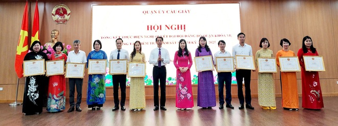 Cầu Giấy bứt phá toàn diện, chuẩn bị bước vào mô hình chính quyền đô thị mới của Thủ đô- Ảnh 2.