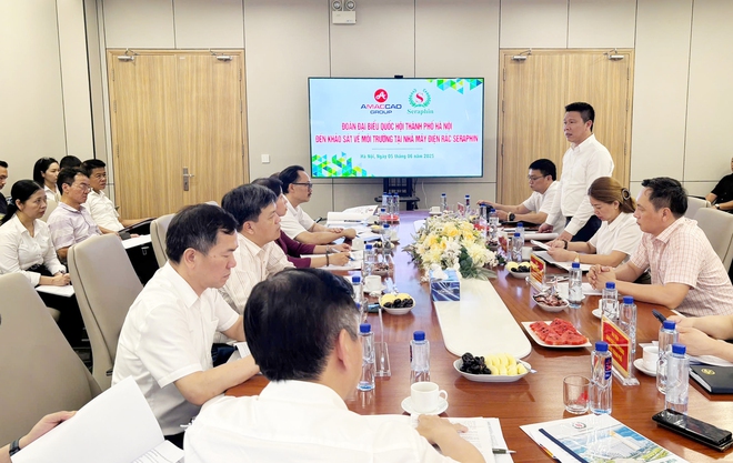 Khảo sát việc thực hiện chính sách, pháp luật về bảo vệ môi trường tại Nhà máy điện rác Seraphin- Ảnh 2.