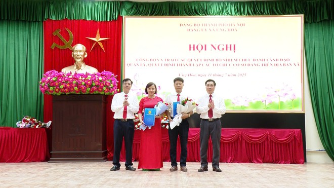 Xã Ứng Hòa tập trung cao cho công tác chuẩn bị Đại hội  Đảng bộ- Ảnh 1.