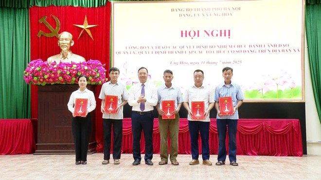 Xã Ứng Hòa tập trung cao cho công tác chuẩn bị Đại hội  Đảng bộ- Ảnh 3.
