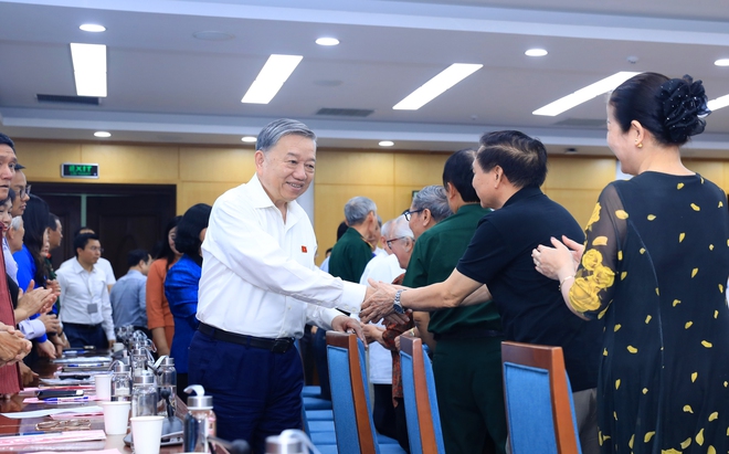 Tổng Bí thư Tô Lâm tiếp xúc cử tri 11 phường thuộc thành phố Hà Nội- Ảnh 3.