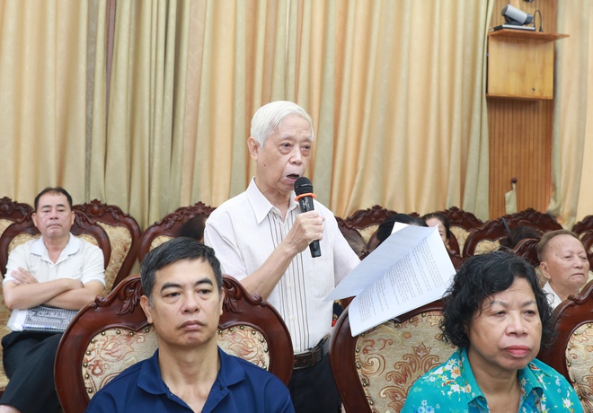 Mặt trận phường Hai Bà Trưng góp ý Dự thảo báo cáo chính trị trình Đại hội đại biểu Đảng bộ phường- Ảnh 6.