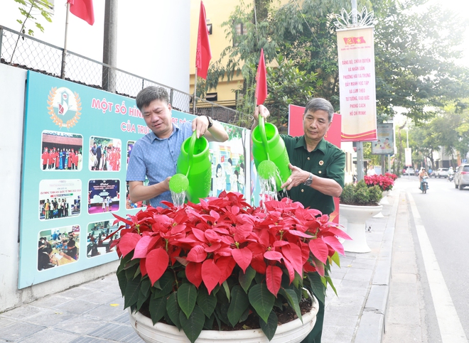 Phường Hai Bà Trưng: Khánh thành mô hình tuyến phố hoa Lê Đại Hành- Ảnh 4.