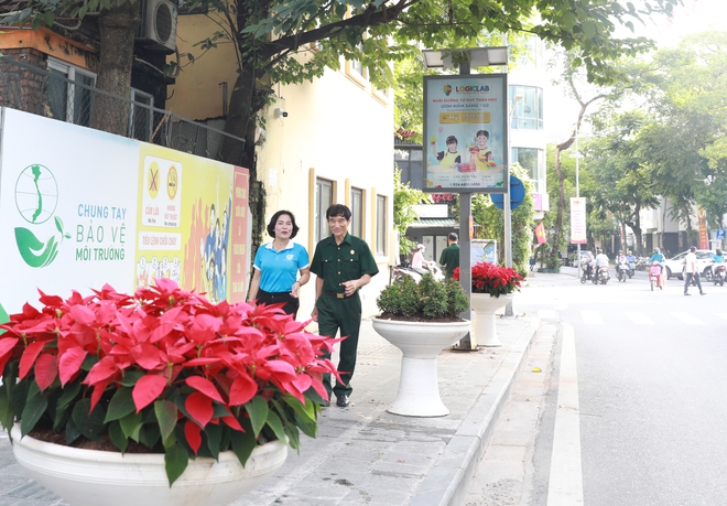 Phường Hai Bà Trưng: Khánh thành mô hình tuyến phố hoa Lê Đại Hành- Ảnh 5.