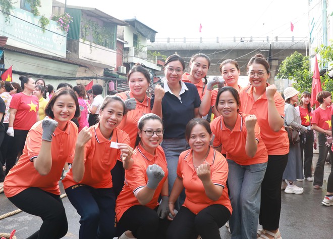 Phường Vĩnh Tuy: Sôi nổi chùm hoạt động thể thao chào mừng Đại hội đại biểu Đảng bộ phường lần thứ I- Ảnh 19.