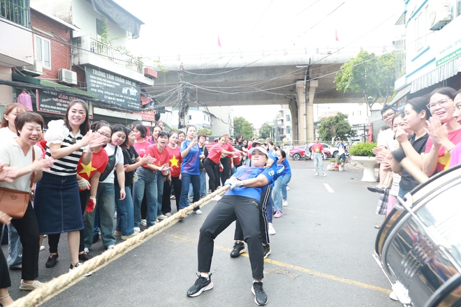 Phường Vĩnh Tuy: Sôi nổi chùm hoạt động thể thao chào mừng Đại hội đại biểu Đảng bộ phường lần thứ I- Ảnh 4.
