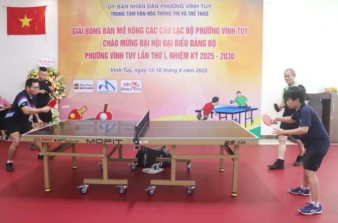 Phường Vĩnh Tuy: Sôi nổi chùm hoạt động thể thao chào mừng Đại hội đại biểu Đảng bộ phường lần thứ I- Ảnh 8.