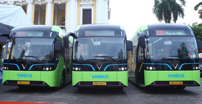Hà Nội khai trương tuyến buýt điện miễn phí E11, lộ trình Bờ Hồ - Yên Phụ- Ảnh 4.