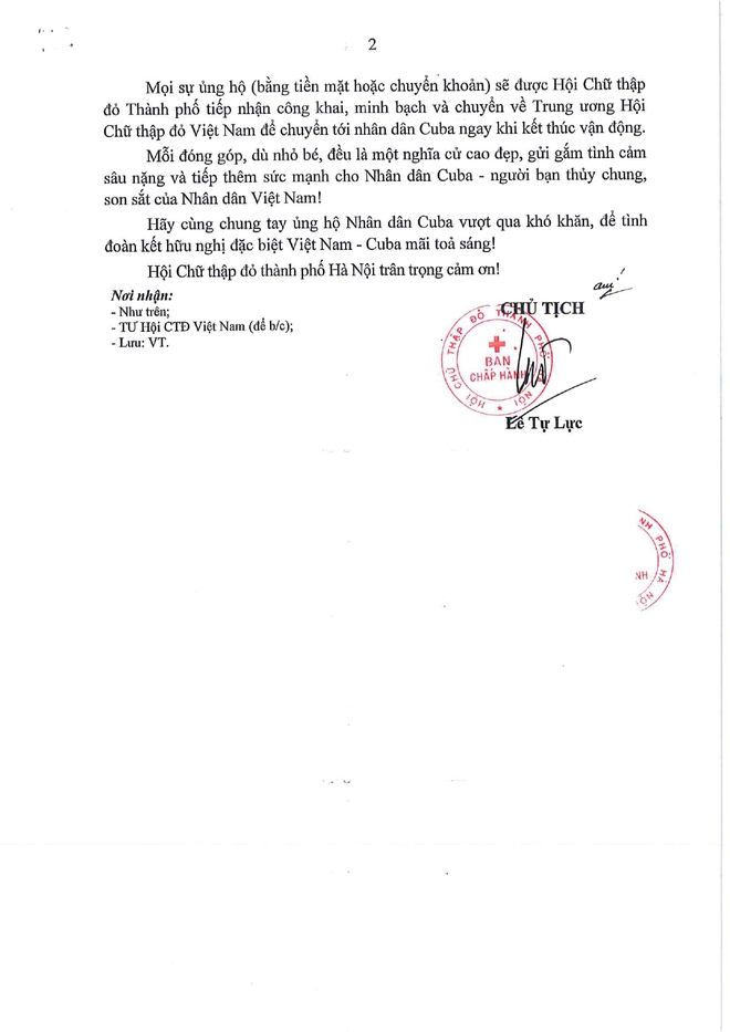 Hà Nội phát động chương trình “65 năm nghĩa tình Việt Nam - Cuba”- Ảnh 2.