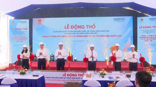 Động thổ dự án Trung tâm điều khiển hệ thống điện quốc gia- Ảnh 6.