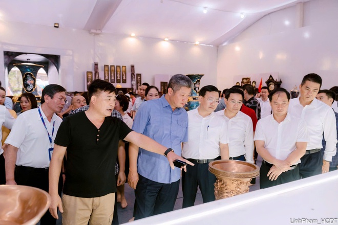 Hà Nội sẵn sàng cho Triển lãm Không gian truyền thống và sáng tạo 2025 chào mừng Quốc khánh 2/9- Ảnh 1.