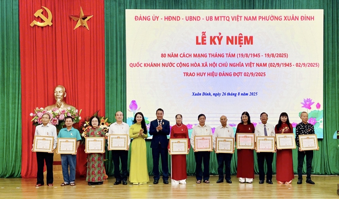 Phường Xuân Đỉnh kỷ niệm 80 năm ngày Quốc khánh nước Cộng hòa xã hội chủ nghĩa Việt Nam- Ảnh 2.