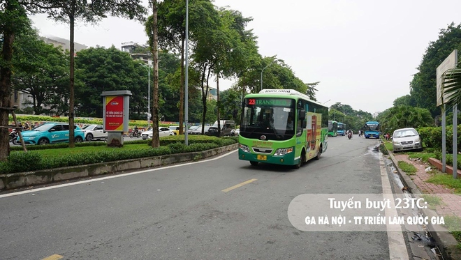 Transerco vận hành tạm thời 11 tuyến buýt đến Trung tâm Triển lãm Việt Nam trong dịp Quốc khánh- Ảnh 2.