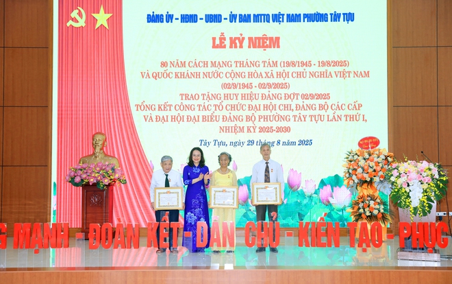 Phường Tây Tựu kỷ niệm 80 năm Cách mạng tháng Tám và Quốc khánh 2/9- Ảnh 6.