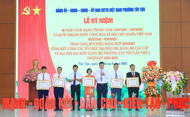 Phường Tây Tựu kỷ niệm 80 năm Cách mạng tháng Tám và Quốc khánh 2/9- Ảnh 9.