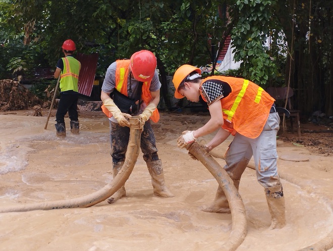 Hiện tượng bùn trào trong thi công đường sắt đô thị đoạn Nhổn - Ga Hà Nội đã được kiểm soát- Ảnh 2.