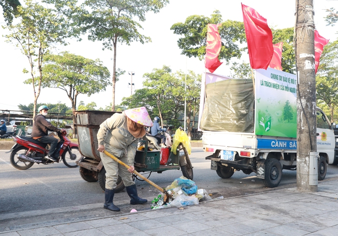 Phường Tương Mai: Tạo chuyển biến bền vững trong đảm bảo vệ sinh môi trường, trật tự đô thị- Ảnh 1.