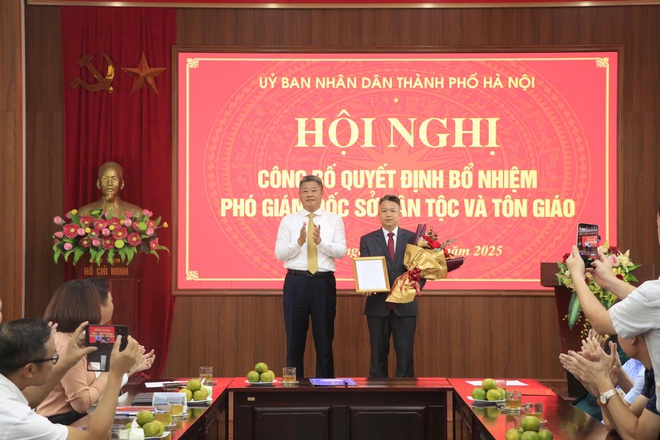 Đồng chí Phan Vũ là Phó Giám đốc Sở Dân tộc và Tôn giáo Hà Nội- Ảnh 3.