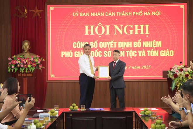 Đồng chí Phan Vũ là Phó Giám đốc Sở Dân tộc và Tôn giáo Hà Nội- Ảnh 2.