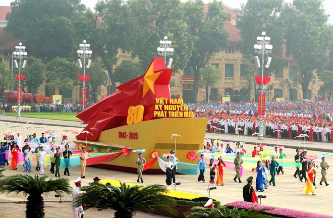 Trọng thể Lễ kỷ niệm, diễu binh, diễu hành 80 năm Cách mạng tháng Tám thành công và Quốc khánh 2/9- Ảnh 12.