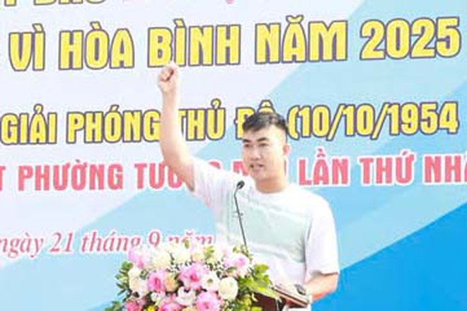 Phường Tương Mai: Hơn 400 vận động viên tranh tài Chung kết Giải chạy Báo Hànộimới lần thứ I - Vì hòa bình năm 2025- Ảnh 5.