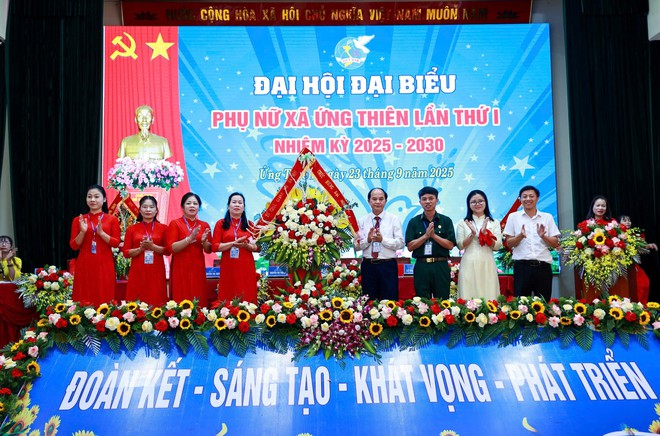 Đại hội Phụ nữ xã Ứng Thiên: Chuyển đổi số, xây dựng hình ảnh phụ nữ Thủ đô hiện đại- Ảnh 2.