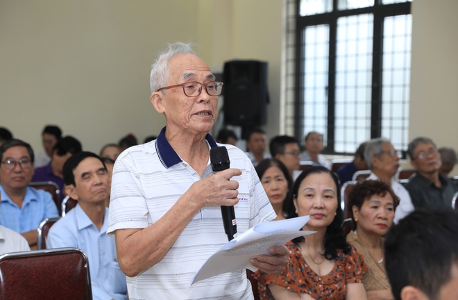 Chủ tịch HĐND Thành phố Nguyễn Ngọc Tuấn tiếp xúc cử tri trước kỳ họp thứ 10, Quốc hội khóa XV- Ảnh 3.