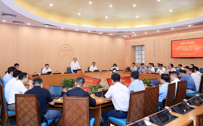 Hà Nội tham vấn ý kiến chuyên gia về thúc đẩy tạo lập dữ liệu phục vụ chuyển đổi số- Ảnh 2.