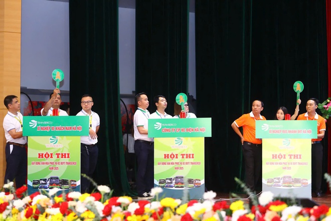 Transerco tổ chức Hội thi "Xây dựng văn hóa phục vụ xe buýt" năm 2025- Ảnh 3.