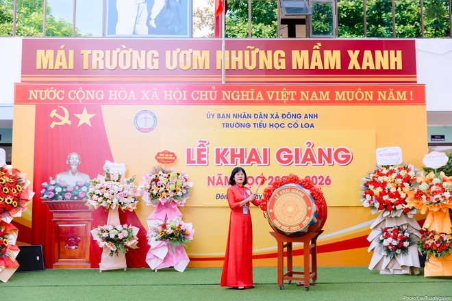 Hà Nội rộn ràng Lễ khai giảng năm học mới 2025 - 2026- Ảnh 9.