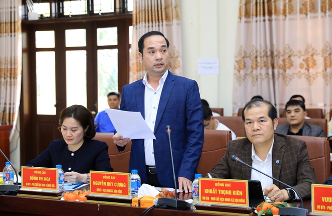 HĐND Thành phố giám sát công tác chuẩn bị bầu cử tại các xã: Dương Hòa, Hoài Đức, Sơn Đồng, An Khánh- Ảnh 4.