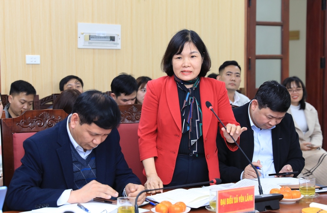 HĐND Thành phố giám sát công tác chuẩn bị bầu cử tại các xã Quang Minh, Mê Linh, Tiến Thắng, Yên Lãng- Ảnh 4.