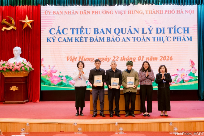 Phường Việt Hưng đẩy mạnh tuyên truyền đảm bảo an toàn thực phẩm trong các bữa cỗ tập trung đông người- Ảnh 4.