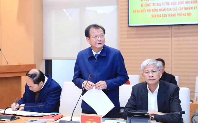 HĐND Thành phố giám sát công tác chuẩn bị bầu cử đại biểu Quốc hội và HĐND các cấp tại một số xã- Ảnh 2.