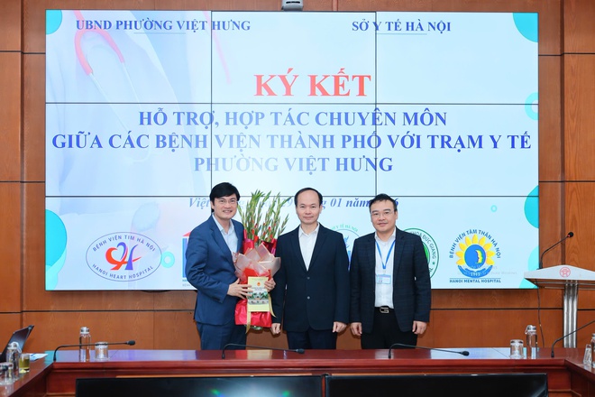 Các bệnh viện của Thành phố đồng hành cùng Trạm Y tế phường Việt Hưng nhằm nâng cao chất lượng khám, chữa bệnh- Ảnh 14.