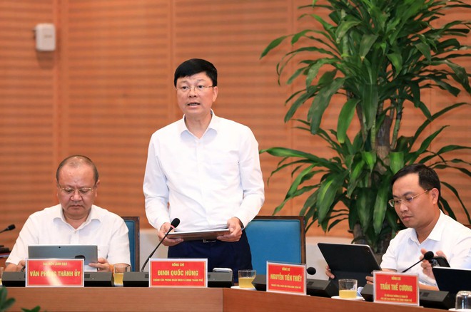 Chủ tịch H&agrave; Nội Vũ Đại Thắng: Lấy khoa học, c&ocirc;ng nghệ v&agrave; đổi mới s&aacute;ng tạo l&agrave;m động lực tăng trưởng mới- Ảnh 2.