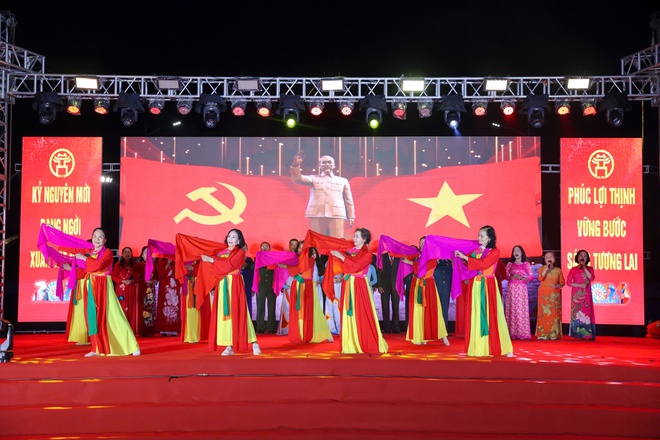 Phúc Lợi rộn ràng Liên hoan “Đảng - Mùa xuân - Dân tộc”, ra mắt Điểm “check-in” Xuân mới - Kỷ nguyên mới- Ảnh 8.