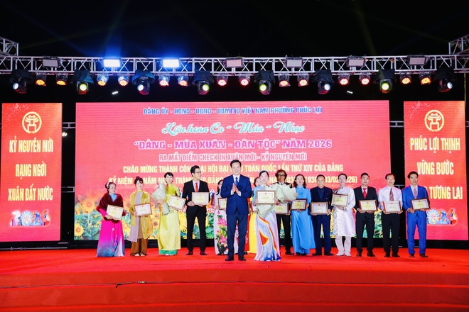 Phúc Lợi rộn ràng Liên hoan “Đảng - Mùa xuân - Dân tộc”, ra mắt Điểm “check-in” Xuân mới - Kỷ nguyên mới- Ảnh 13.