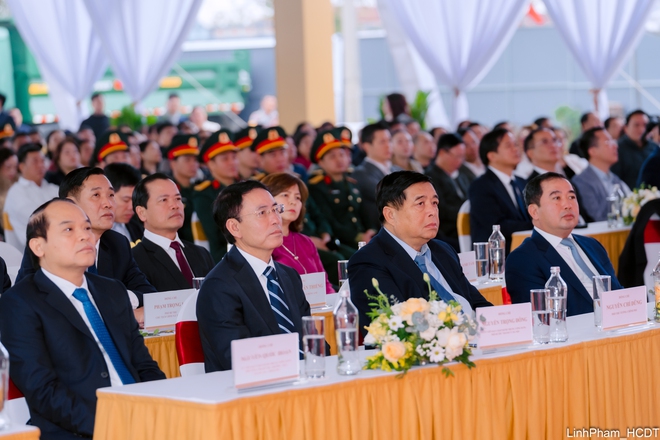 Tổng Bí thư Tô Lâm dự Lễ khởi công dự án Khu đô thị đa mục tiêu tại Hà Nội- Ảnh 5.