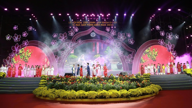 Rực rỡ sắc xuân tại Lễ hội hoa, cây cảnh, sản phẩm OCOP và đặc sản vùng miền năm 2026- Ảnh 2.