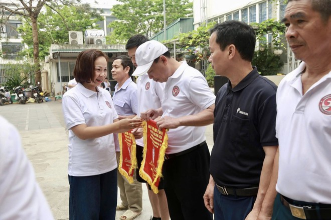 Phường Dương Nội: Phát động Ngày chạy Olympic vì sức khỏe toàn dân- Ảnh 5.