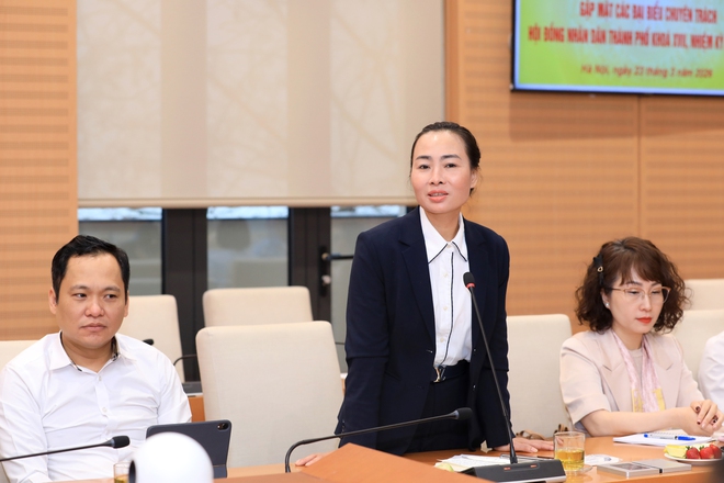 Thường trực HĐND Thành phố gặp mặt các đại biểu chuyên trách HĐND Thành phố khóa XVII, nhiệm kỳ 2026-2031- Ảnh 5.