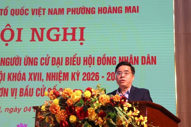 Ứng cử viên đại biểu HĐND thành phố Hà Nội - Đơn vị bầu cử số 8 vận động bầu cử tại 3 phường- Ảnh 6.