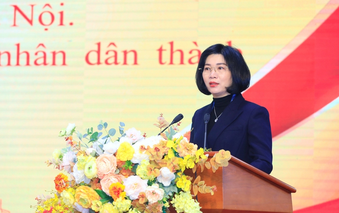 Chủ tịch HĐND Thành phố Phùng Thị Hồng Hà và các ứng cử viên đại biểu HĐND Thành phố tiếp xúc cử tri, vận động bầu cử- Ảnh 3.