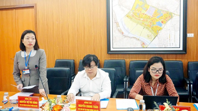 Phó Chủ tịch Thường trực Ủy ban MTTQ Việt Nam Thành phố kiểm tra công tác chuẩn bị bầu cử tại 4 phường- Ảnh 1.