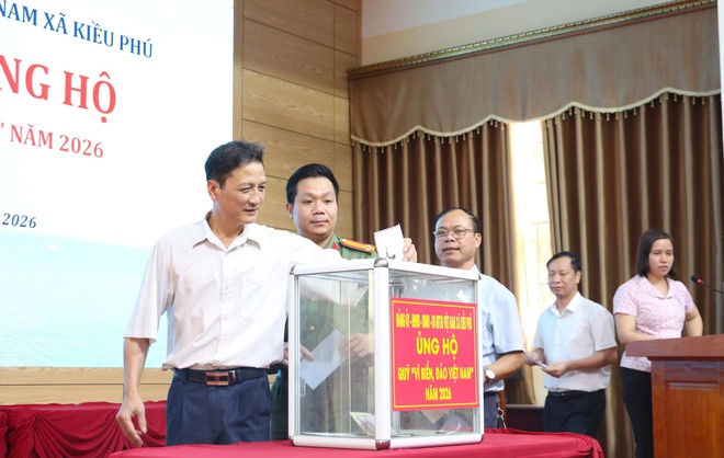 Xã Kiều Phú phát động ủng hộ Quỹ “Vì biển, đảo Việt Nam” năm 2026- Ảnh 6.