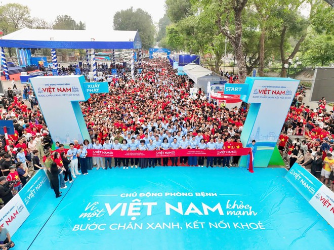 Hà Nội: Mít tinh phát động Ngày Sức khỏe toàn dân 7/4- Ảnh 6.