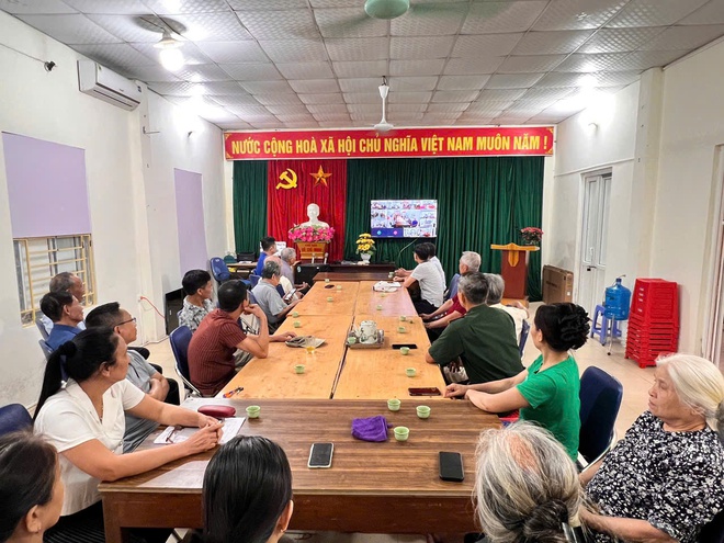 Phường Lĩnh Nam: Mô hình “Nhà hội họp số” hiện thực hóa chuyển đổi số trong hoạt động cơ sở- Ảnh 1.