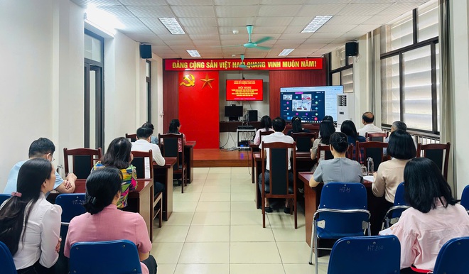 Phường Lĩnh Nam: Mô hình “Nhà hội họp số” hiện thực hóa chuyển đổi số trong hoạt động cơ sở- Ảnh 4.